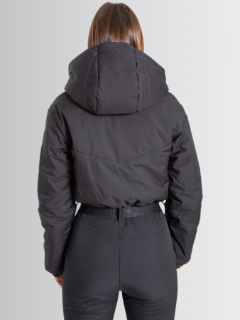 Демисезонный женский горнолыжный комбинезон Черный